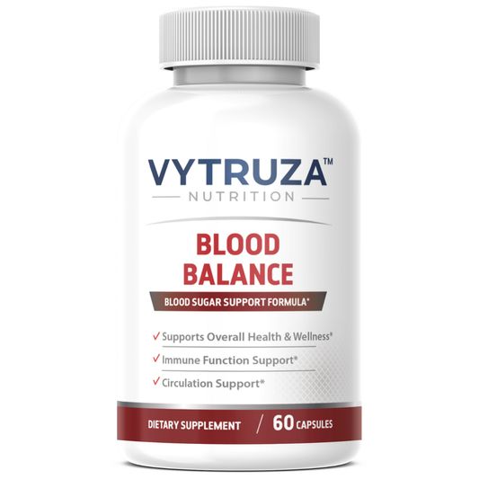 VYTRUZA Nutrition Blood Balance Capsules, Blood Sugar Support Formula*, Premium Ingredients, Supports Circulation & Overall Wellness*, 60 Capsules