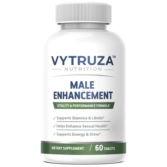VYTRUZA Nutrition Male Enhancement Capsules, Vitality & Performance Formula, Premium Ingredients, Energy, Strength Support Supplement for Men, 60 Capsules