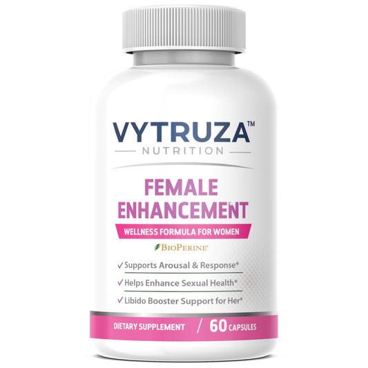 VYTRUZA Nutrition Female Enhancement Capsules, Wellness Formula for Women, Premium Ingredients, Libido Booster Support Supplement for Women, 60 Capsules