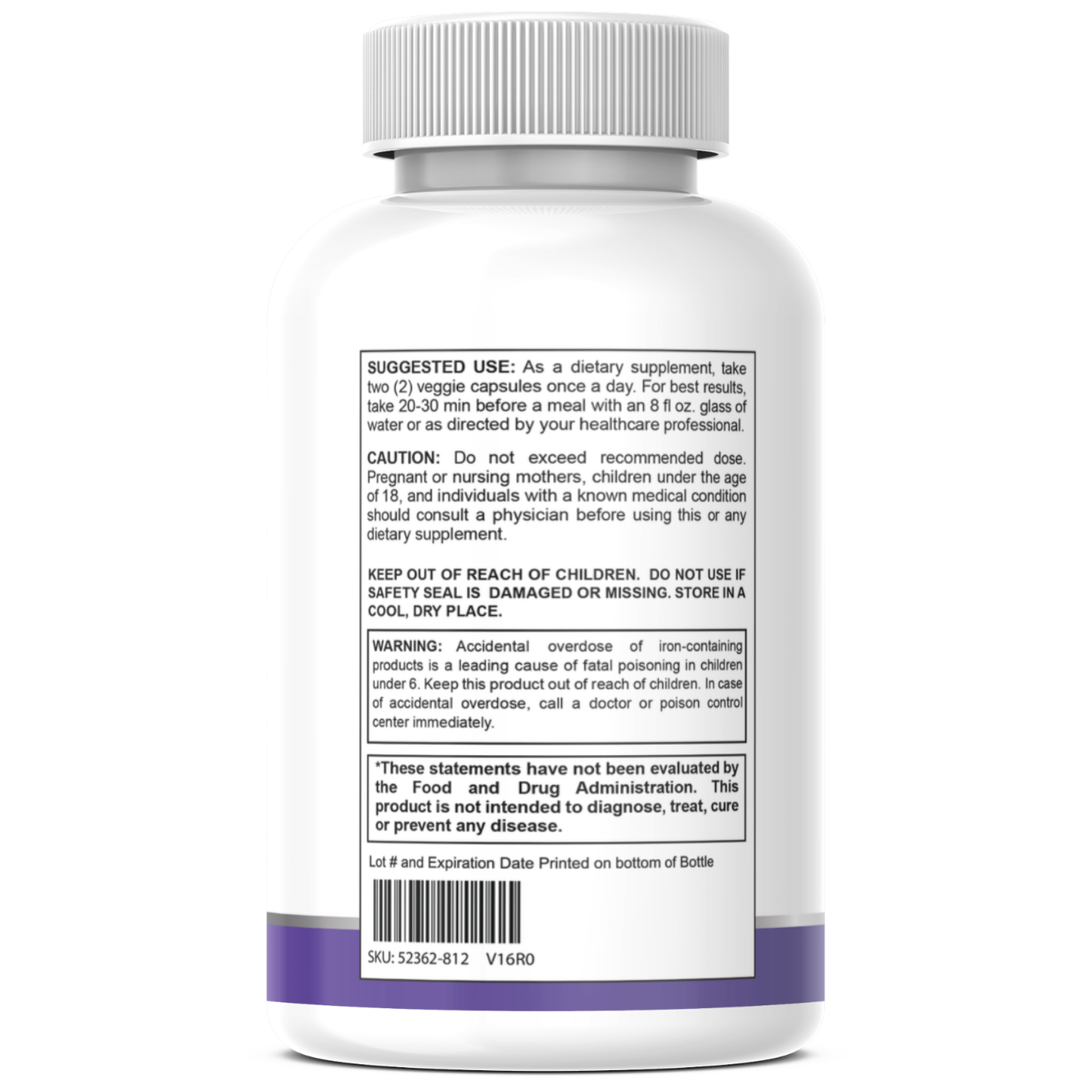 VYTRUZA Nutrition Cognitive Support Capsules, Memory & Forcus Support Formula for Men and Women, Premium Ingredients, 60 Capsules